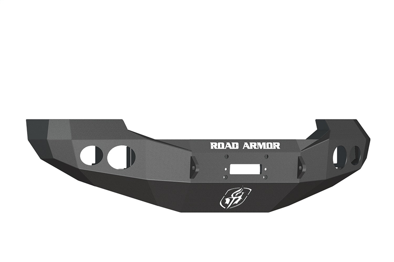 Road Armor 60500B Stealth Winch Front Bumper; Steel; Satin Black; Road Armor 60500B