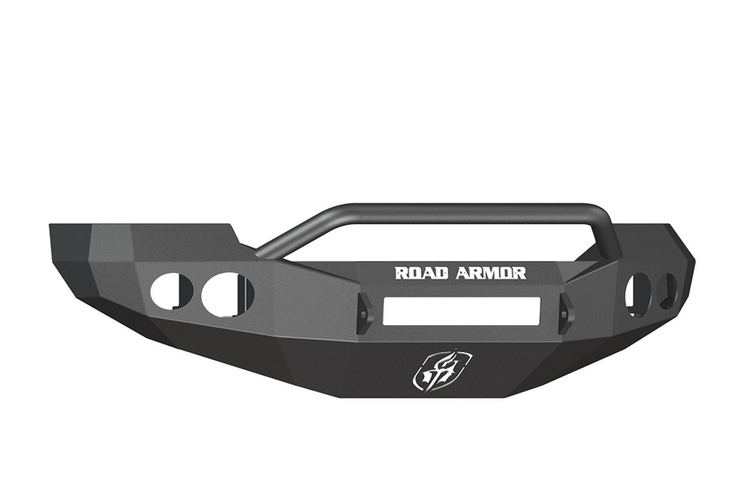 Road Armor 60504B-NW Stealth Non-Winch Front Bumper; Pre-Runner Guard; Satin Black; Road Armor 60504B-NW