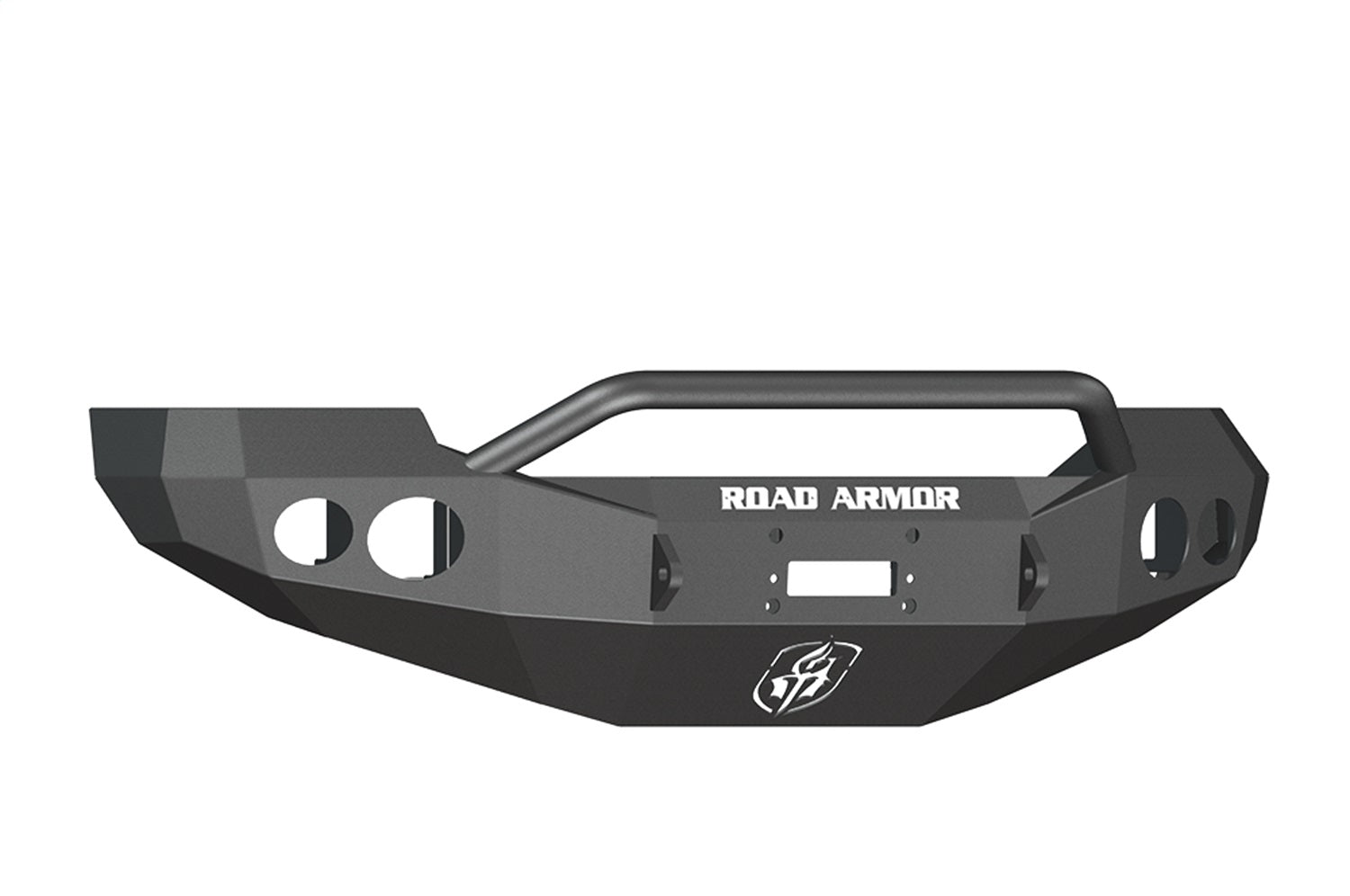 Road Armor 60504B Stealth Winch Front Bumper; Pre-Runner Guard; Satin Black; Road Armor 60504B