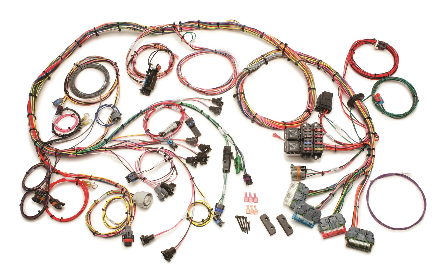Painless Wiring 60505 Fuel Injection Wiring Harness; Extra Length; Grommet Firewall Pass Through; Painless Wiring 60505