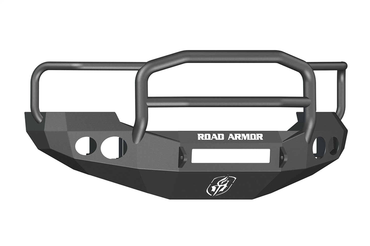 Road Armor 60505B-NW Stealth Non-Winch Front Bumper; Lonestar Guard; Satin Black; Road Armor 60505B-NW