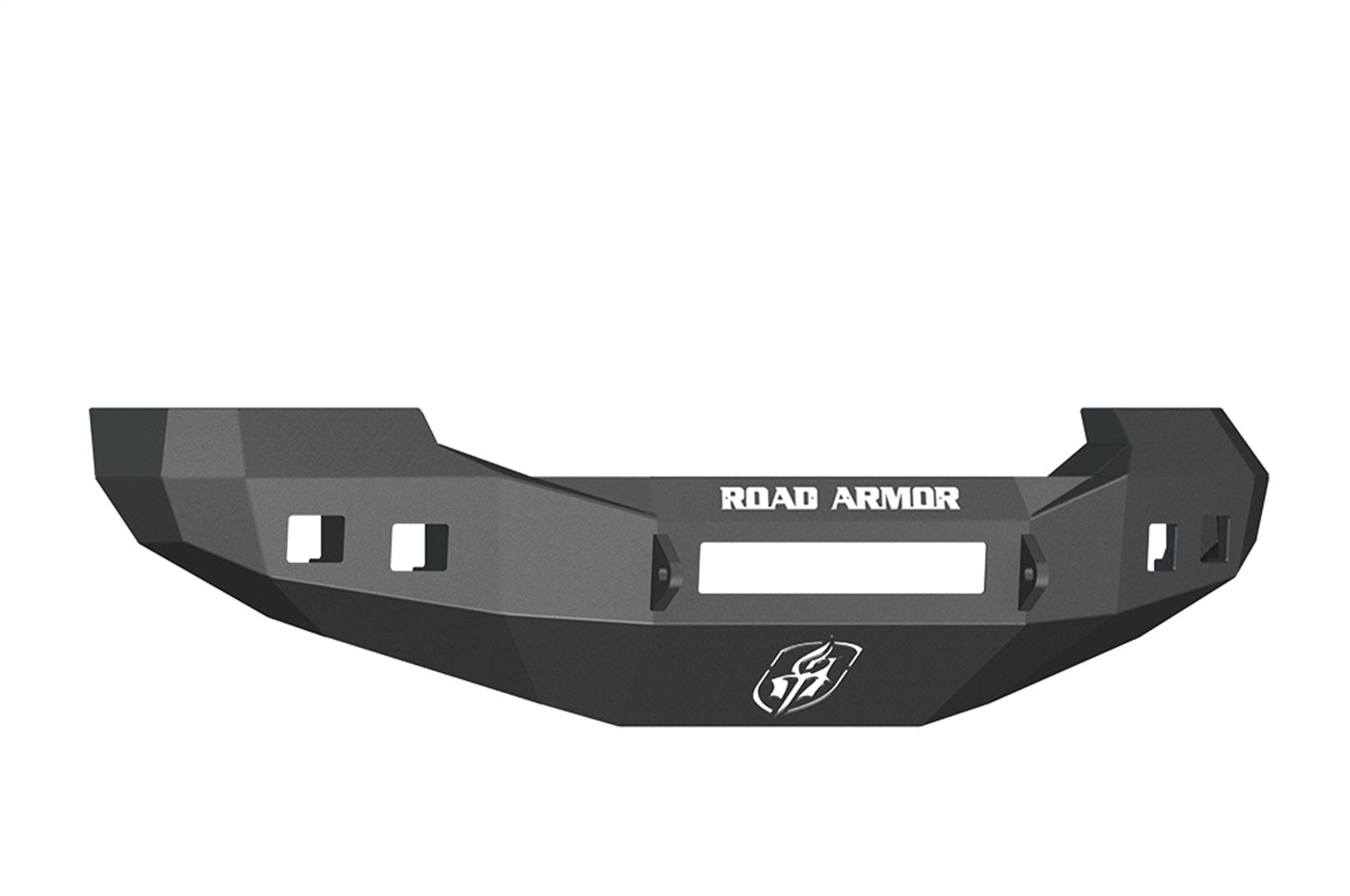 Road Armor 605R0B-NW Stealth Non-Winch Front Bumper; Steel; Satin Black; Square Fog Light Holes; Road Armor 605R0B-NW