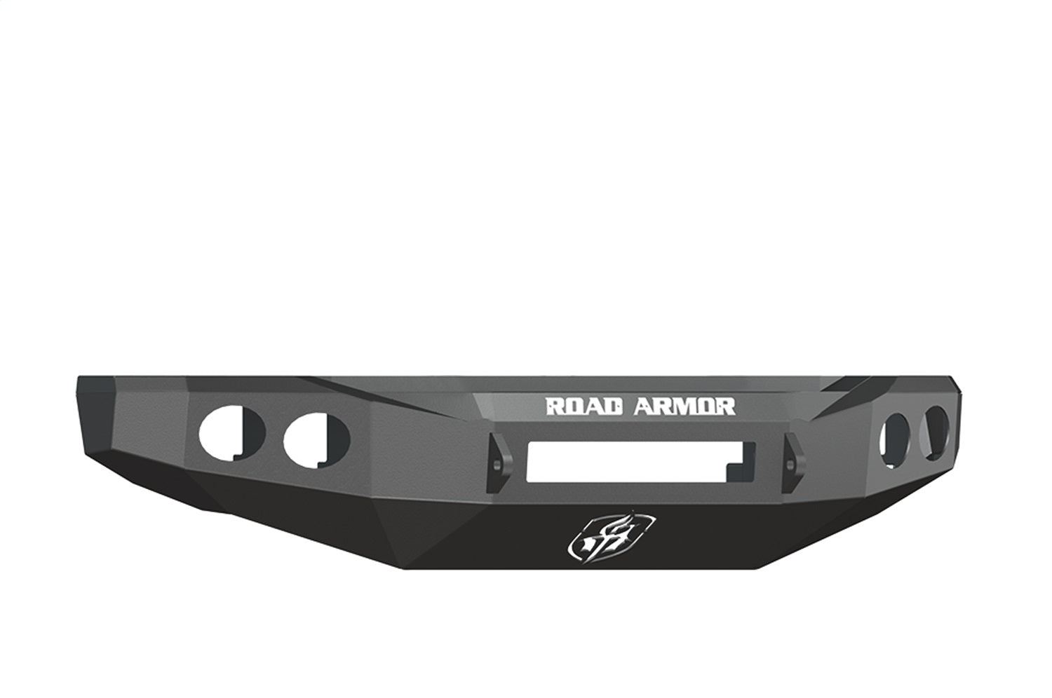 Road Armor 60800B-NW Stealth Non-Winch Front Bumper; Steel; Satin Black; Road Armor 60800B-NW