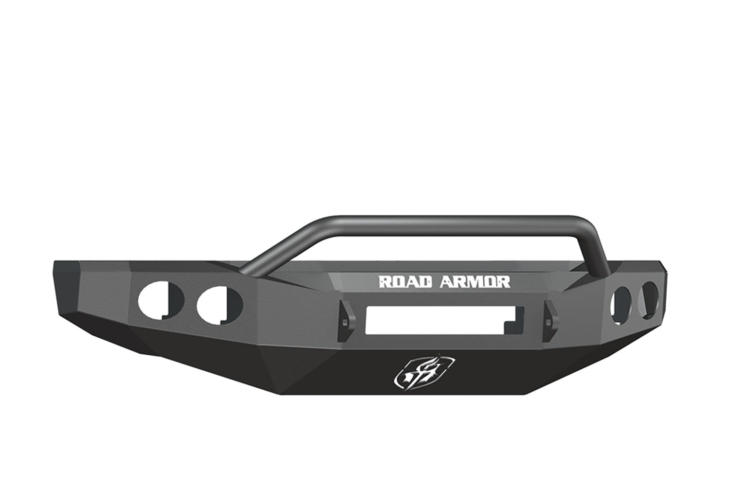 Road Armor 60804B-NW Stealth Non-Winch Front Bumper; Pre-Runner Guard; Satin Black; Road Armor 60804B-NW