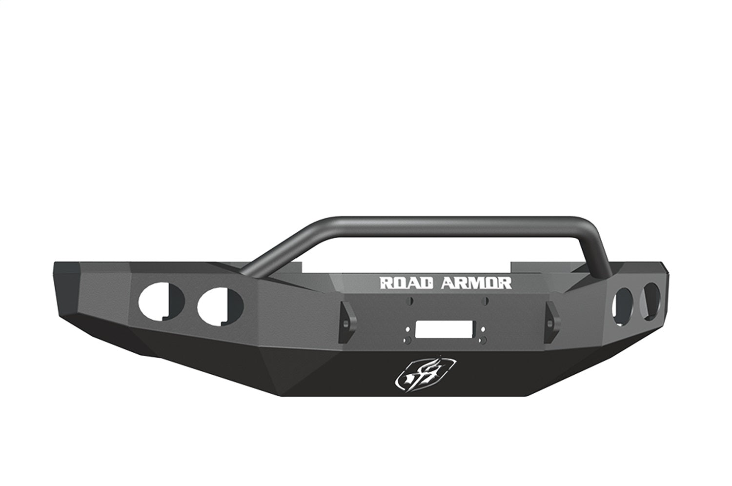 Road Armor 60804B Stealth Winch Front Bumper; Pre-Runner Guard; Satin Black; Road Armor 60804B