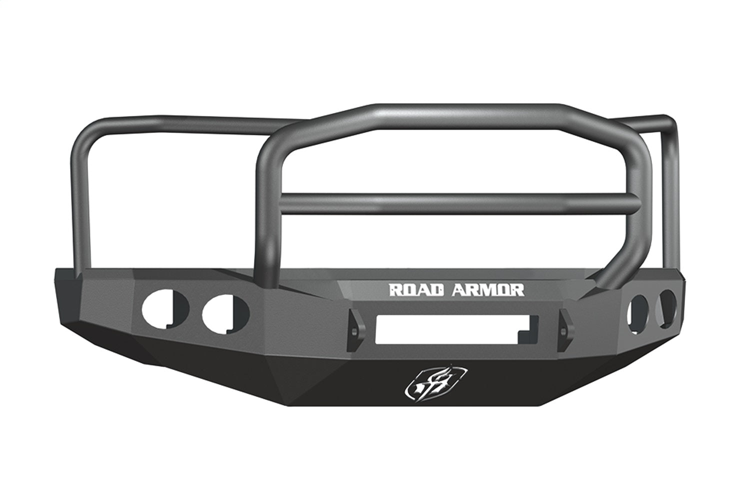 Road Armor 60805B-NW Stealth Non-Winch Front Bumper; Lonestar Guard; Satin Black; Road Armor 60805B-NW