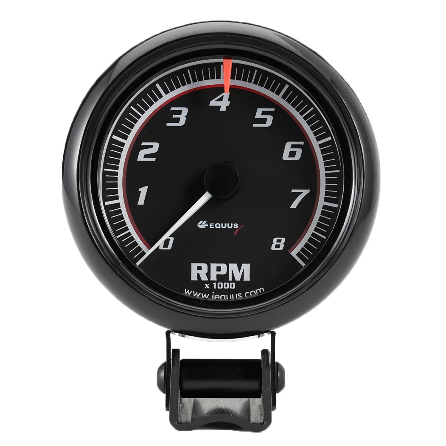 Equus E6086 GAUGE; TACHOMETER; 2 1/2in.; 8K RPM; BLK DIAL BLK CASE; 6000 SERIES Equus E6086