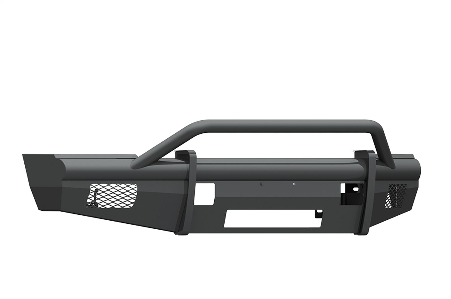 Road Armor 608VF4B Vaquero Non-Winch Front Bumper; Pre-Runner Guard; Satin Black; Road Armor 608VF4B