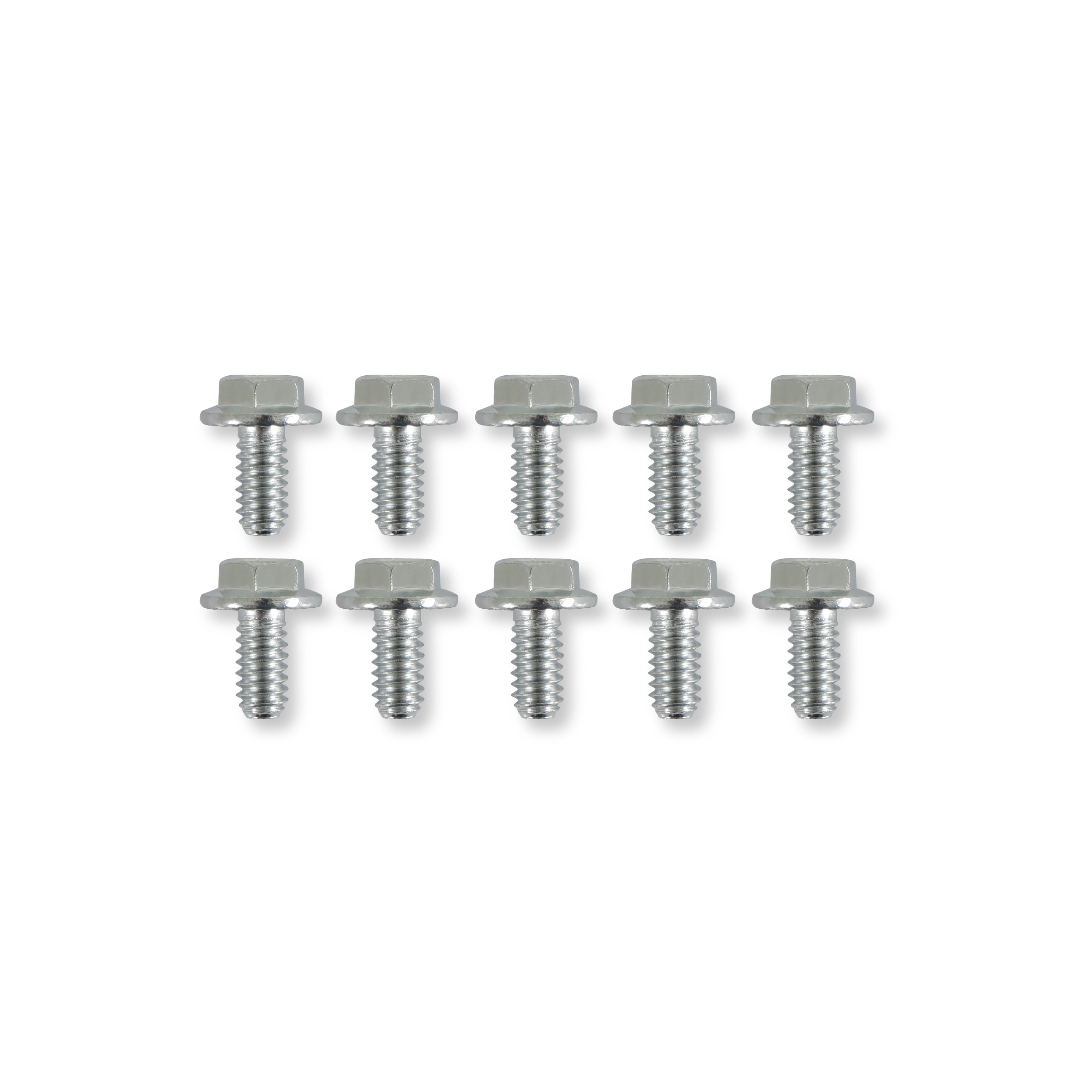 Mr Gasket 6090MRG Ultra Seal Timing Cover Bolts; 10 pc. 1/4 in.-20 x 0.5 in.; Mr Gasket 6090MRG