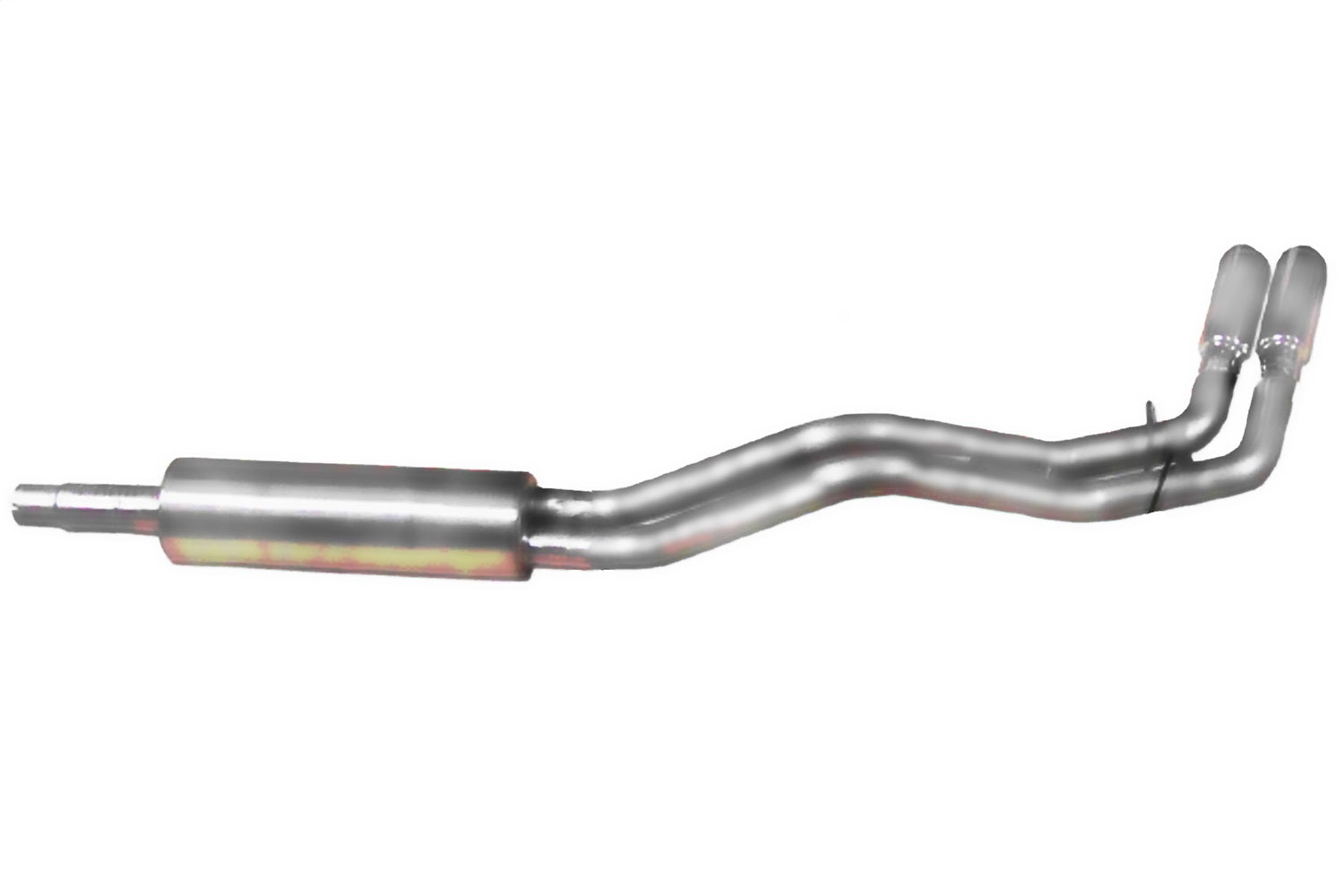 Gibson Performance Exhaust 6100 Cat-Back Dual Sport Exhaust System; Aluminized Gibson Performance Exhaust 6100