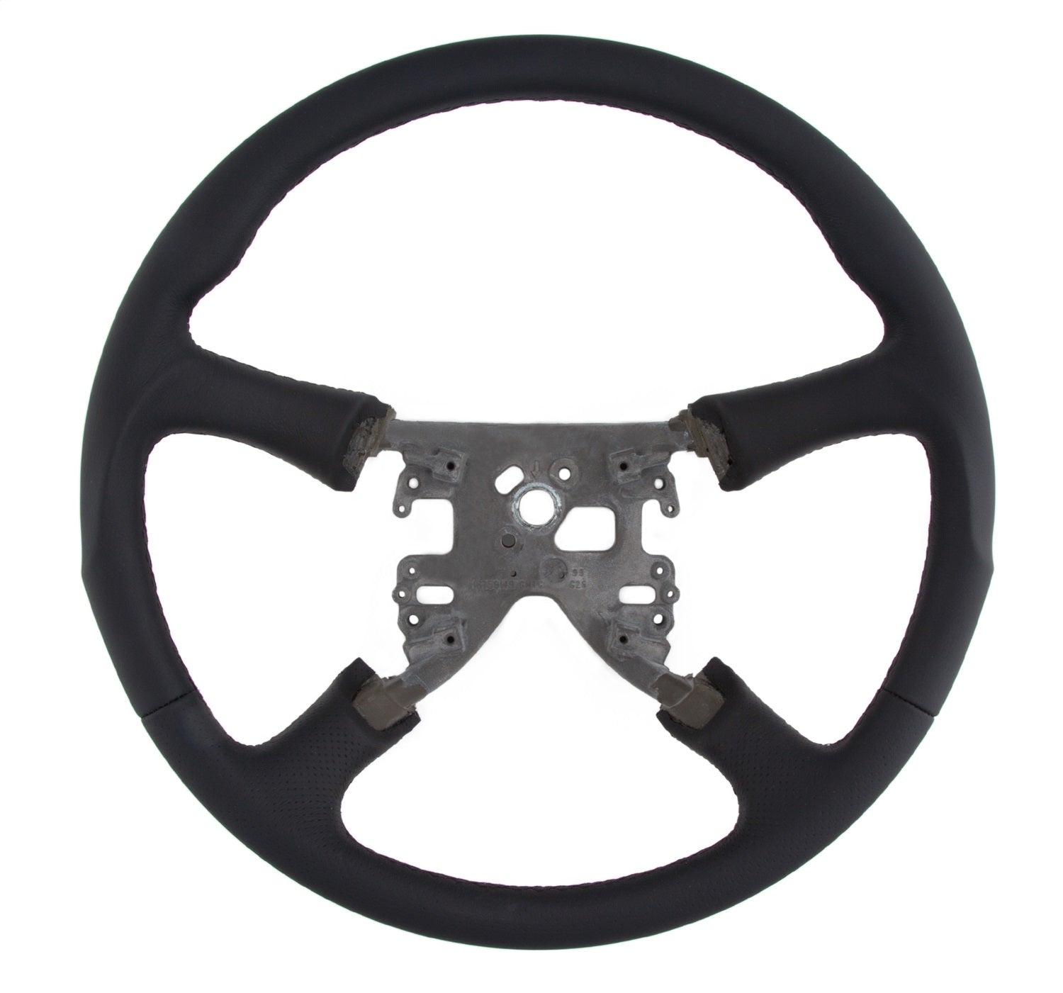 Grant 61034 Airbag Steering Wheel; 15.5 in. Diameter; Leather; GM Trucks/SUVs; Grant 61034