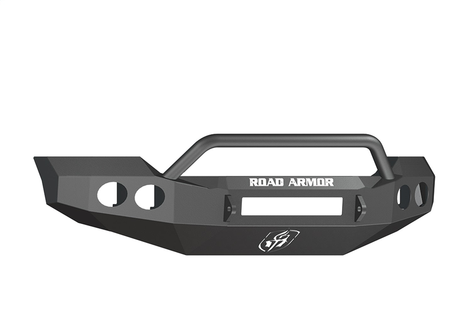 Road Armor 61104B-NW Stealth Non-Winch Front Bumper; Pre-Runner Guard; Satin Black; Road Armor 61104B-NW