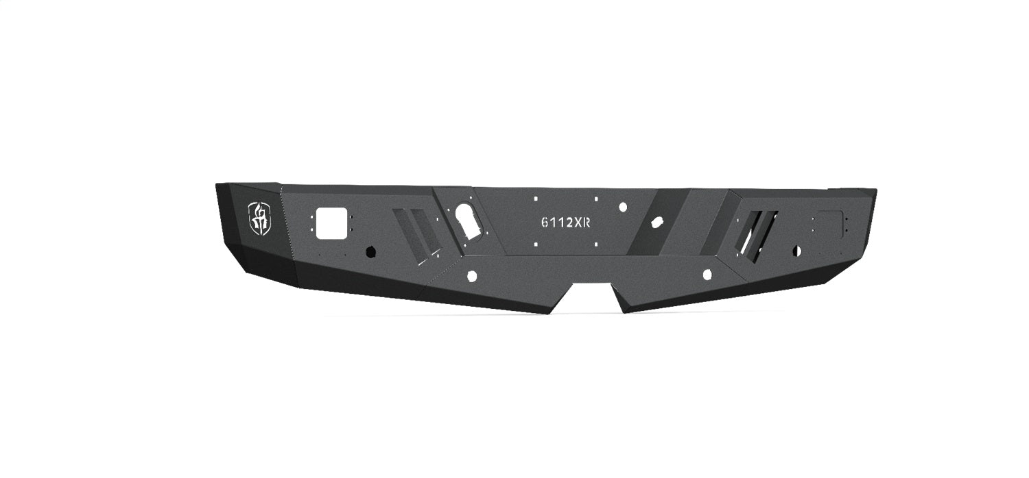 Road Armor 6112XR0B Spartan Non-Winch Rear Bumper; Steel; Satin Black; Road Armor 6112XR0B