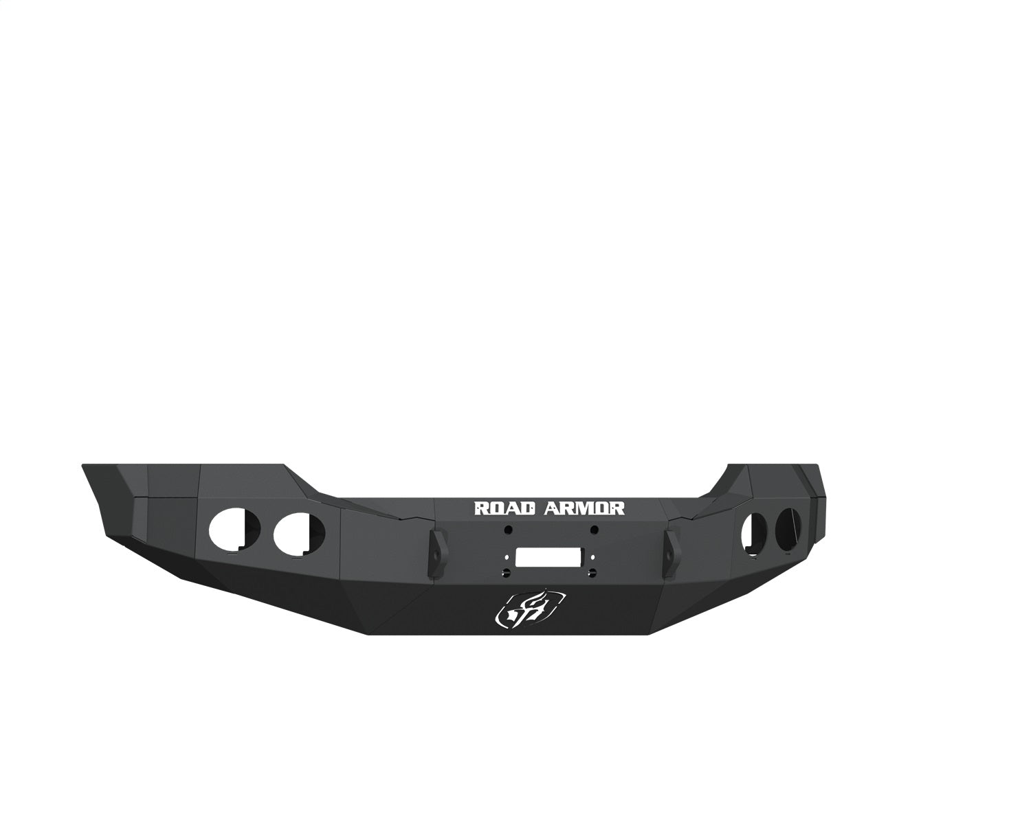 Road Armor 611400B Stealth Winch Front Bumper; Steel; Satin Black; Warn M12000; Road Armor 611400B