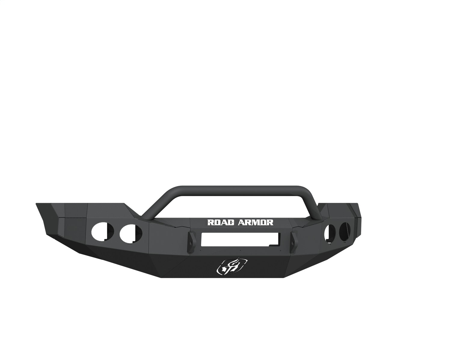 Road Armor 611404B-NW Stealth Non-Winch Front Bumper; Prerunner; Satin Black; Road Armor 611404B-NW