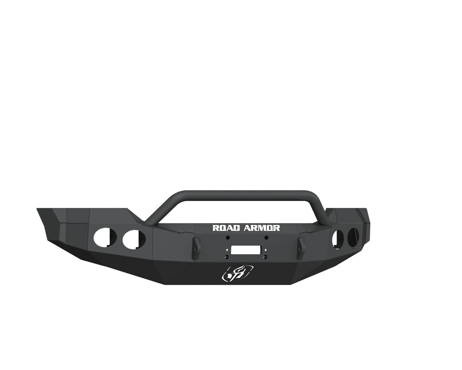 Road Armor 611404B Stealth Winch Front Bumper; Satin Black; Road Armor 611404B