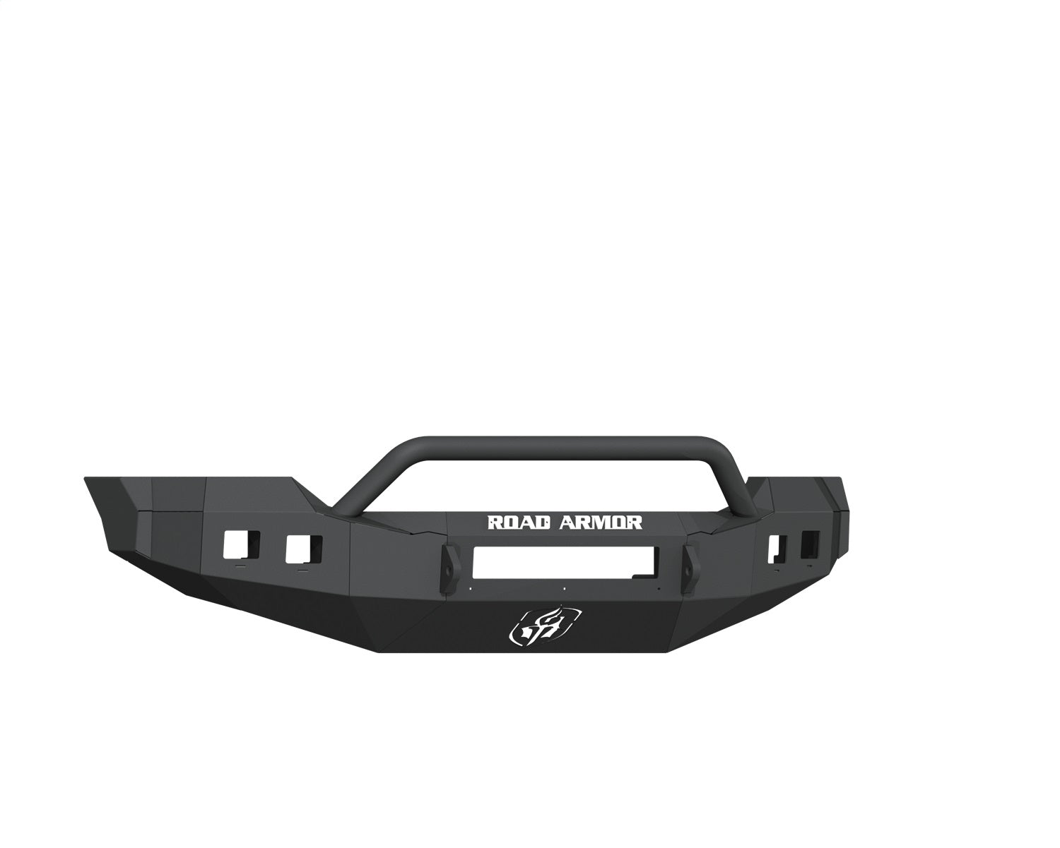 Road Armor 6114R4B-NW Stealth Non-Winch Front Bumper; Prerunner; Satin Black; Square Fog Light Holes; Road Armor 6114R4B-NW