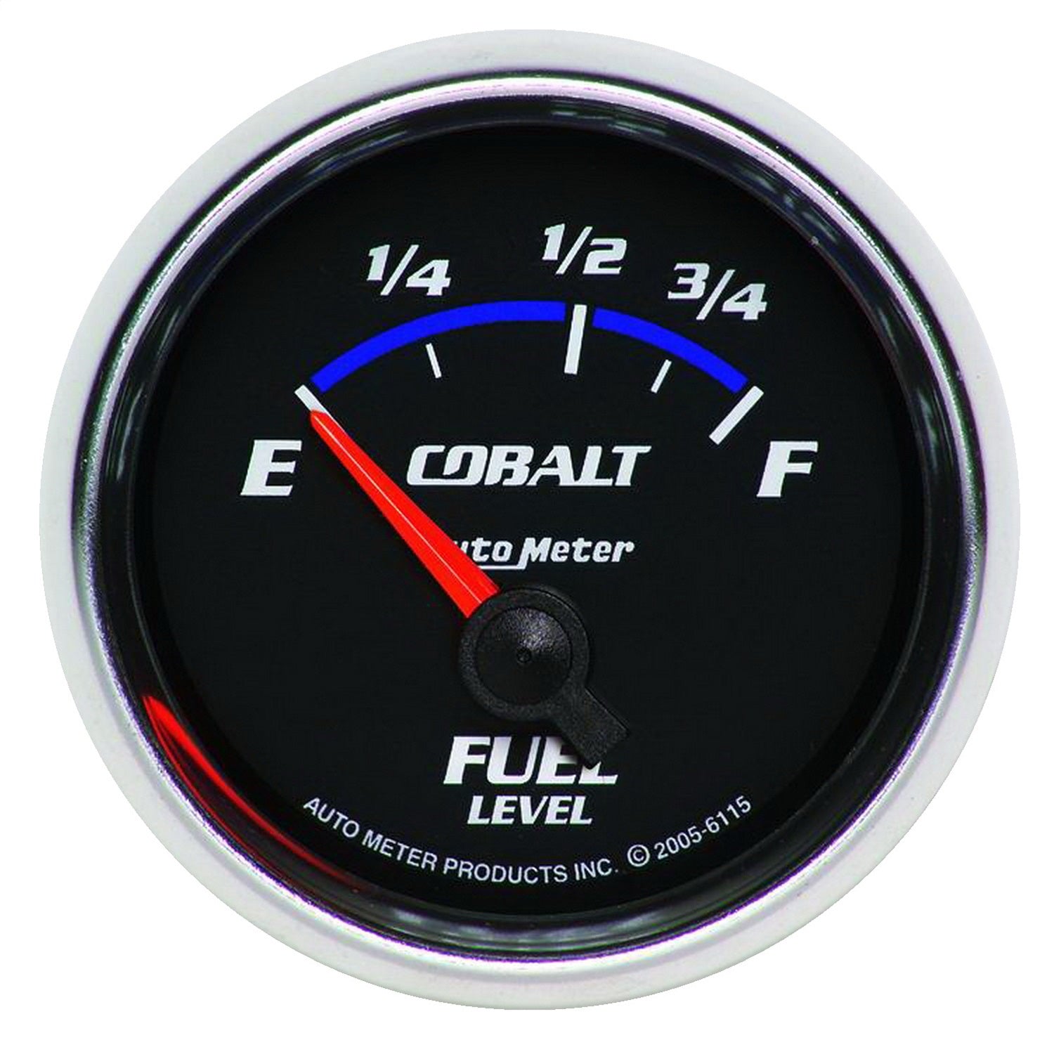 AutoMeter 6115 GAUGE; FUEL LEVEL; 2 1/16in.; 73OE TO 10OF; ELEC; COBALT AutoMeter 6115