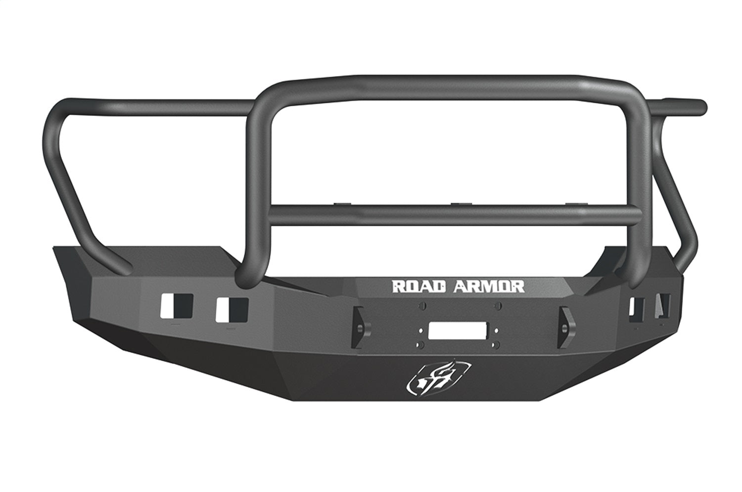 Road Armor 611R5B Stealth Winch Front Bumper; Lonestar Guard; Satin Black; Road Armor 611R5B
