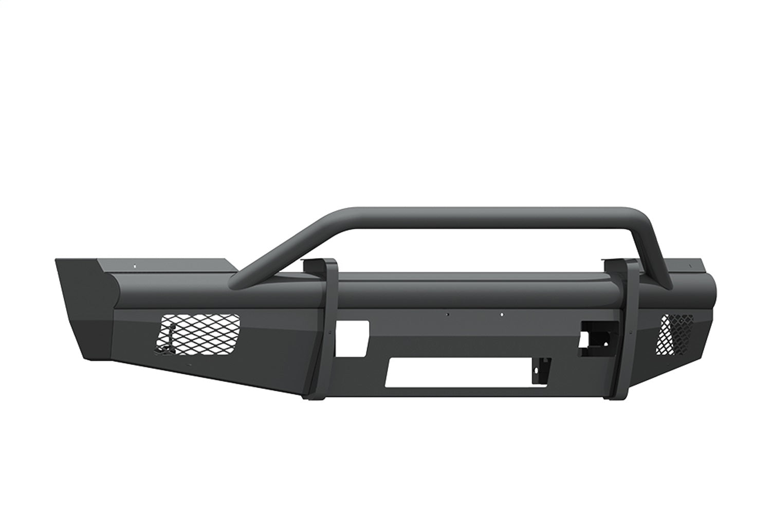Road Armor 611VF4B Vaquero Non-Winch Front Bumper; Pre-Runner Guard; Satin Black; Road Armor 611VF4B