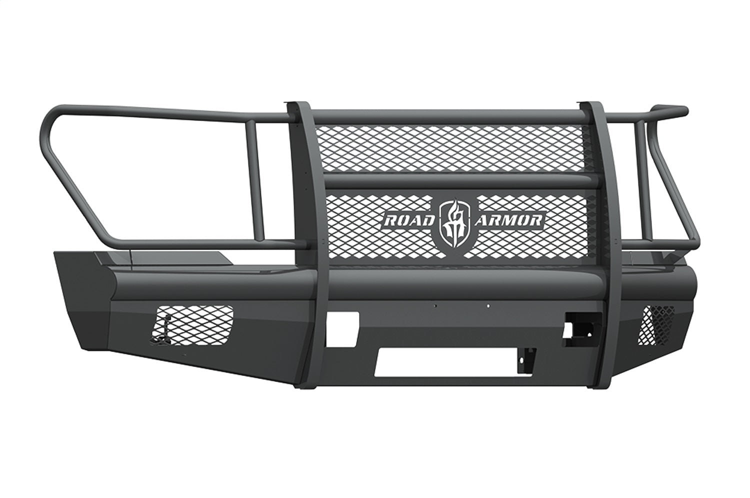 Road Armor 611VF6B Vaquero Non-Winch Front Bumper; Full Guard; Satin Black; Road Armor 611VF6B
