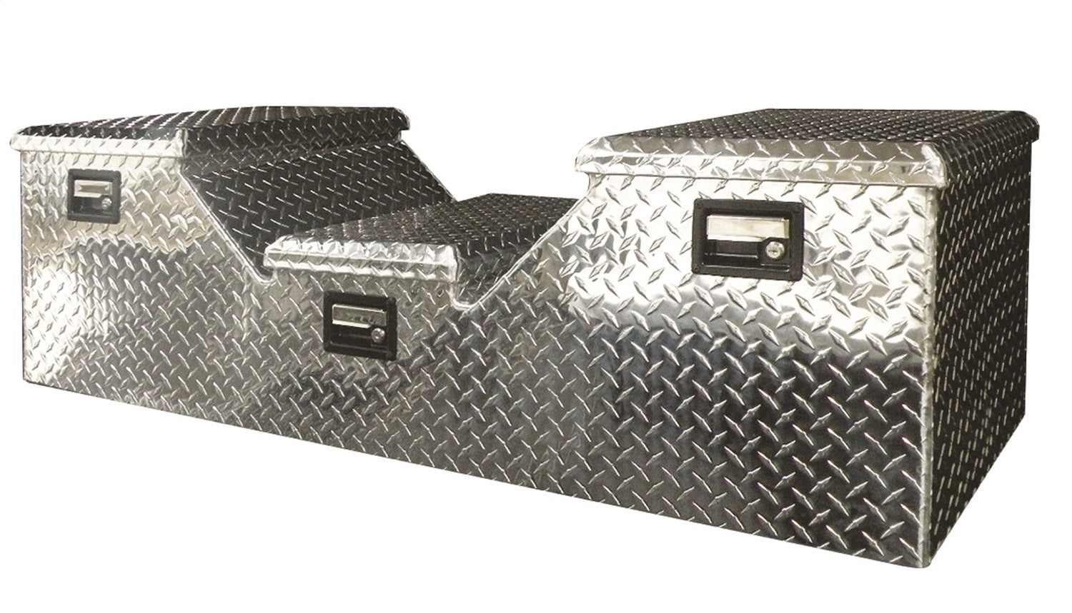 Lund 6132 Aluminum Storage Box; L 57 in. x W 17.25 in. x H 15.75 in.; Flush Mount; Lund 6132