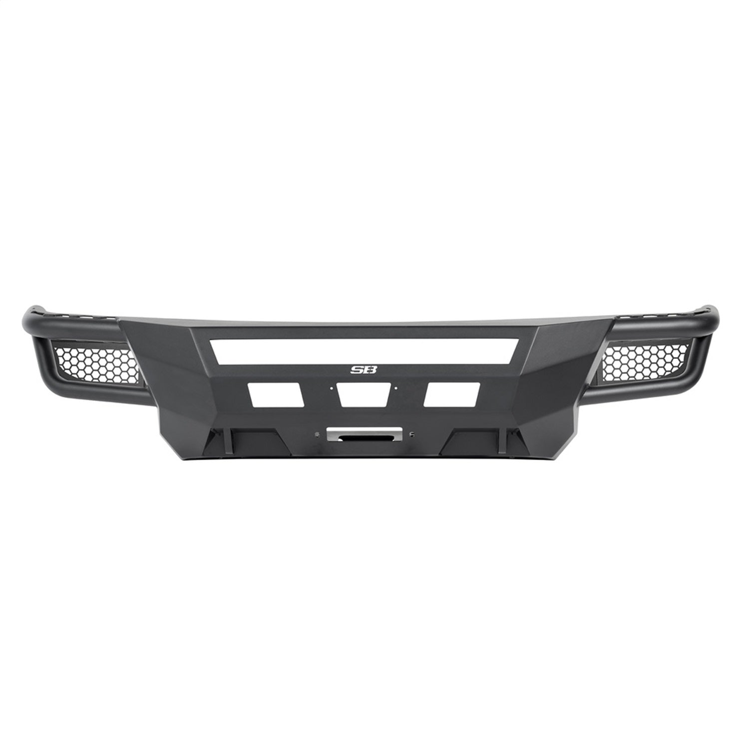 Adventure Series Bumper; D-Ring Mount Included; Direct Fit; w/ No Bar; Smittybilt 613831-NB