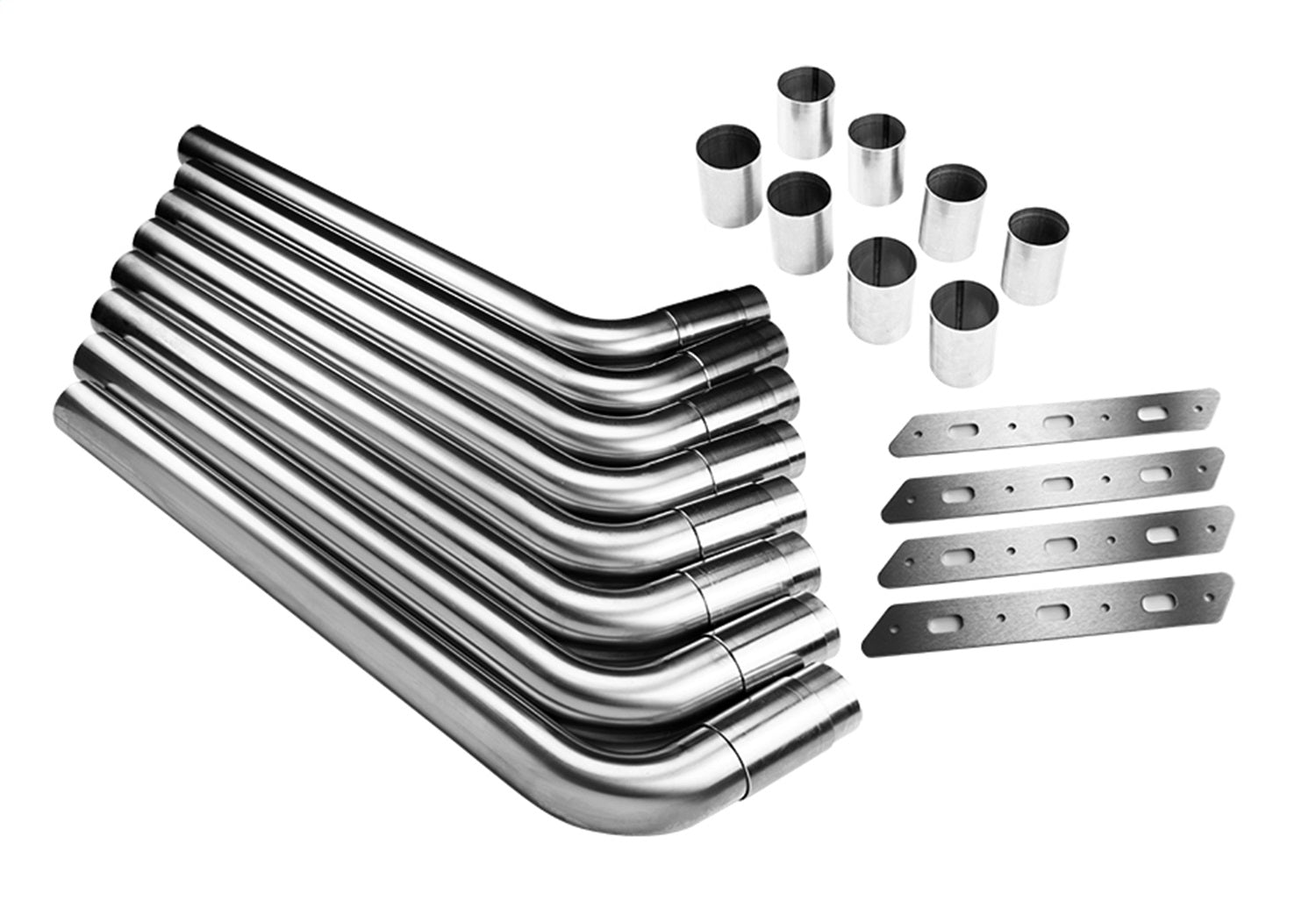 Kooks Custom Headers 61402000 Pro Mod 2-1/2in. Stainless Steel Zoomie Kit; Single Bend does not include flange Kooks Custom Headers 61402000