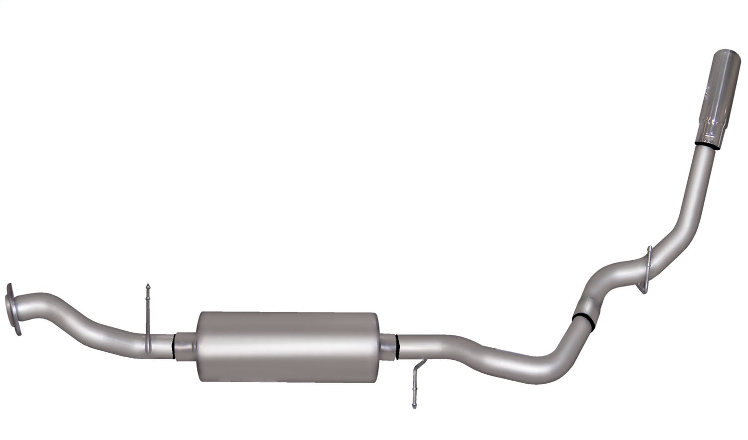 Gibson Performance Exhaust 615526 Cat-Back Single Exhaust System; Stainless Gibson Performance Exhaust 615526