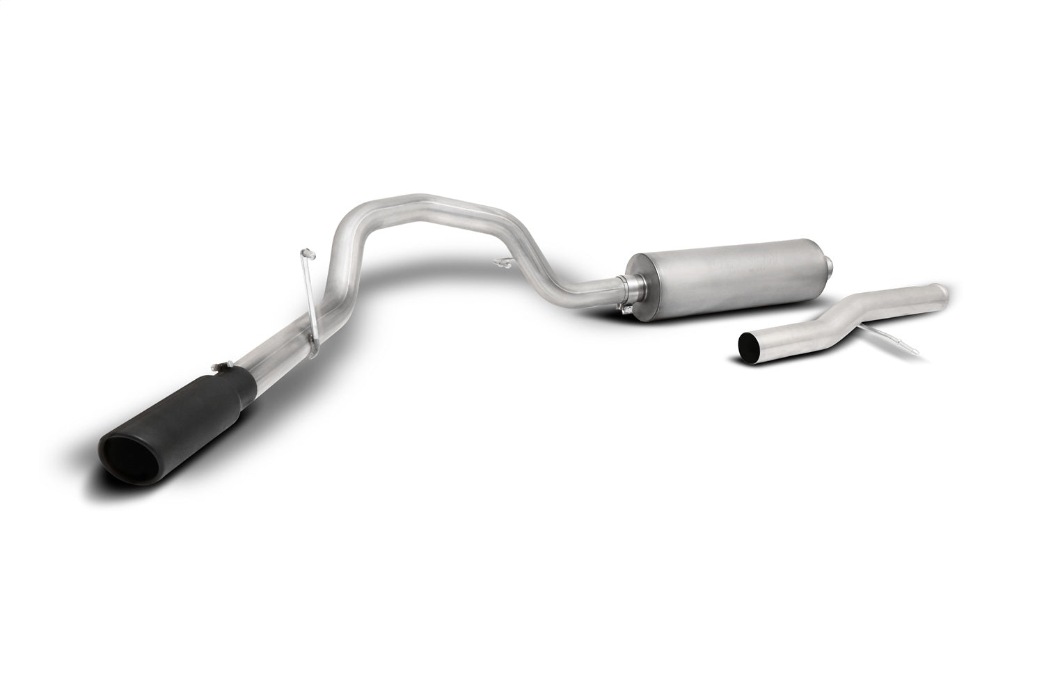 Gibson Performance Exhaust 615638B Black Elite Cat-Back Single Exhaust System; Stainless Gibson Performance Exhaust 615638B