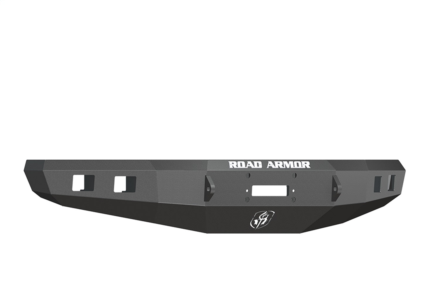 Road Armor 615R0B Stealth Winch Front Bumper; Steel; Satin Black; Square Fog Light Holes; Road Armor 615R0B