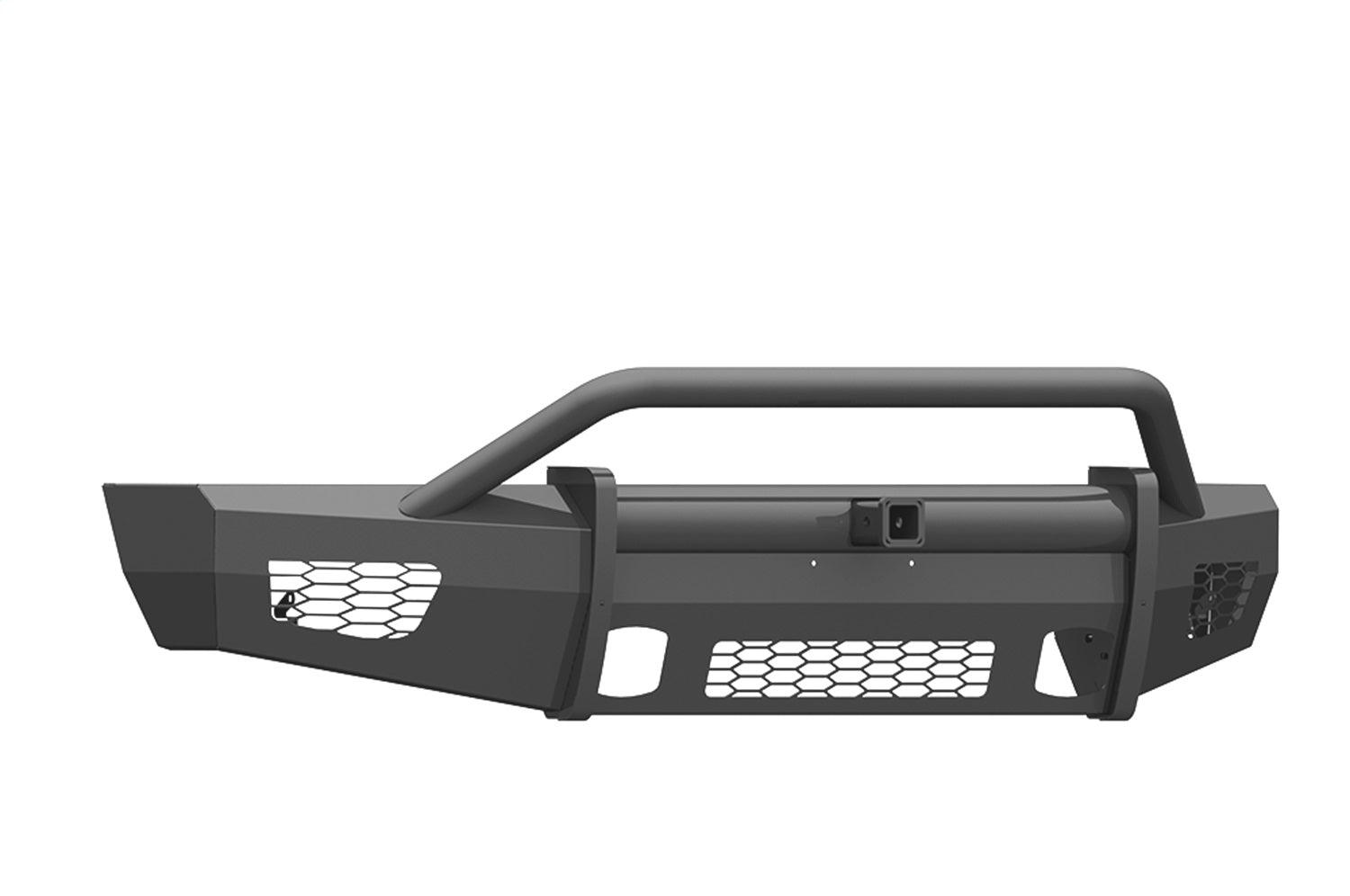 Road Armor 615VF24B Vaquero Non-Winch Front Bumper; Pre-Runner Guard; 2 in. Receiver; Satin Black; Road Armor 615VF24B