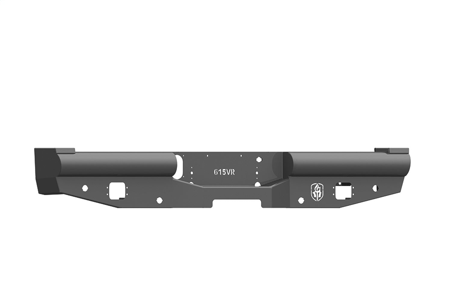 Road Armor 615VR0B Vaquero Non-Winch Rear Bumper; Steel; Satin Black; Road Armor 615VR0B