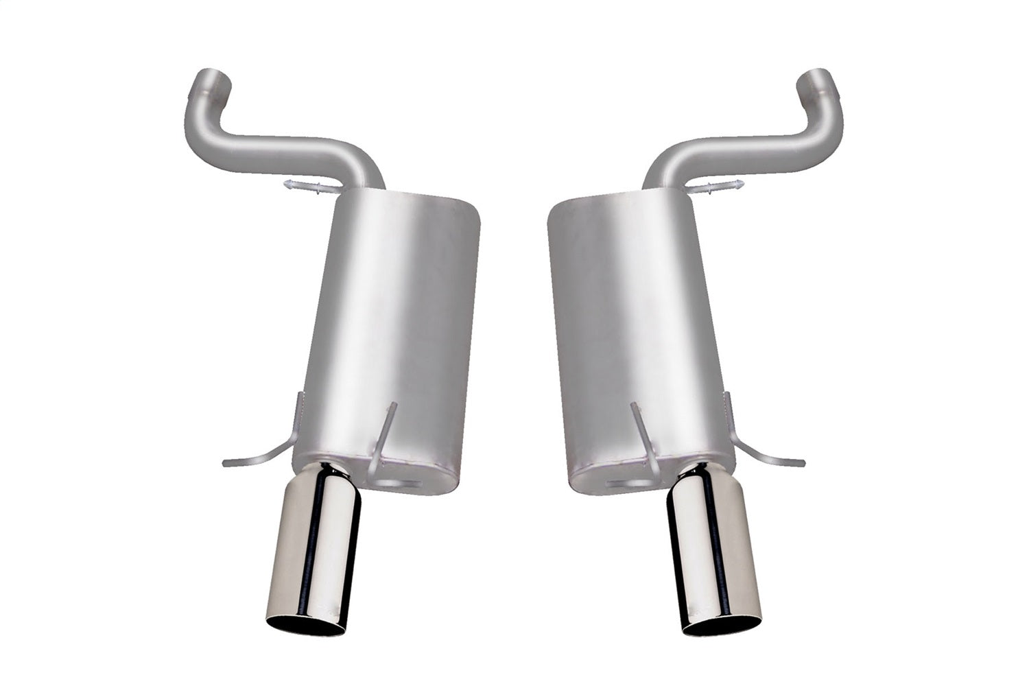 Gibson Performance Exhaust 616000 Axle Back Dual Exhaust System; Stainless Gibson Performance Exhaust 616000