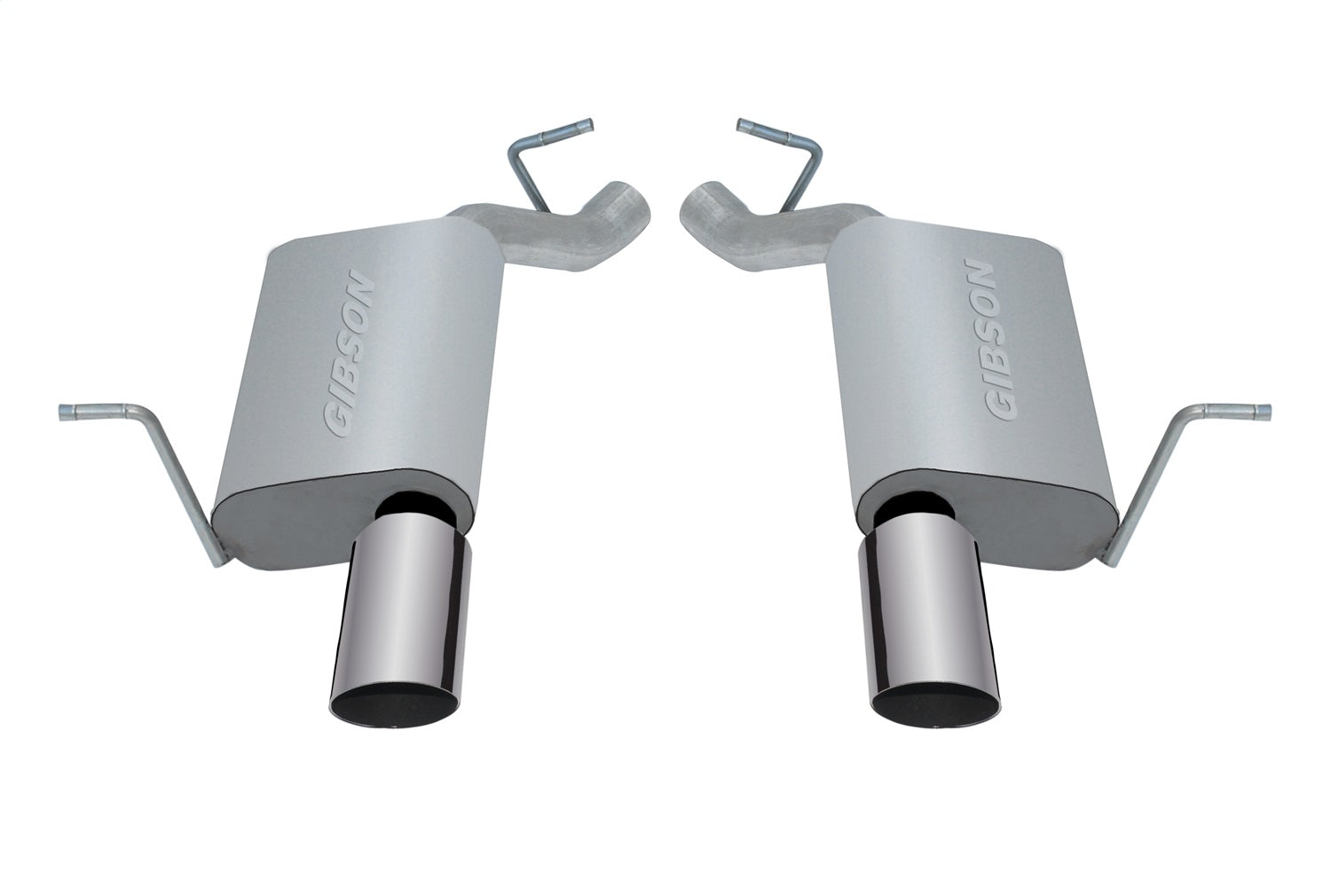 Gibson Performance Exhaust 616006 Axle Back Dual Exhaust System; Stainless Gibson Performance Exhaust 616006