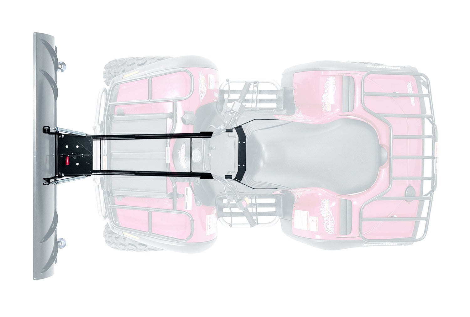 Warn 61611 Plow Mount Kit; Center; Warn 61611