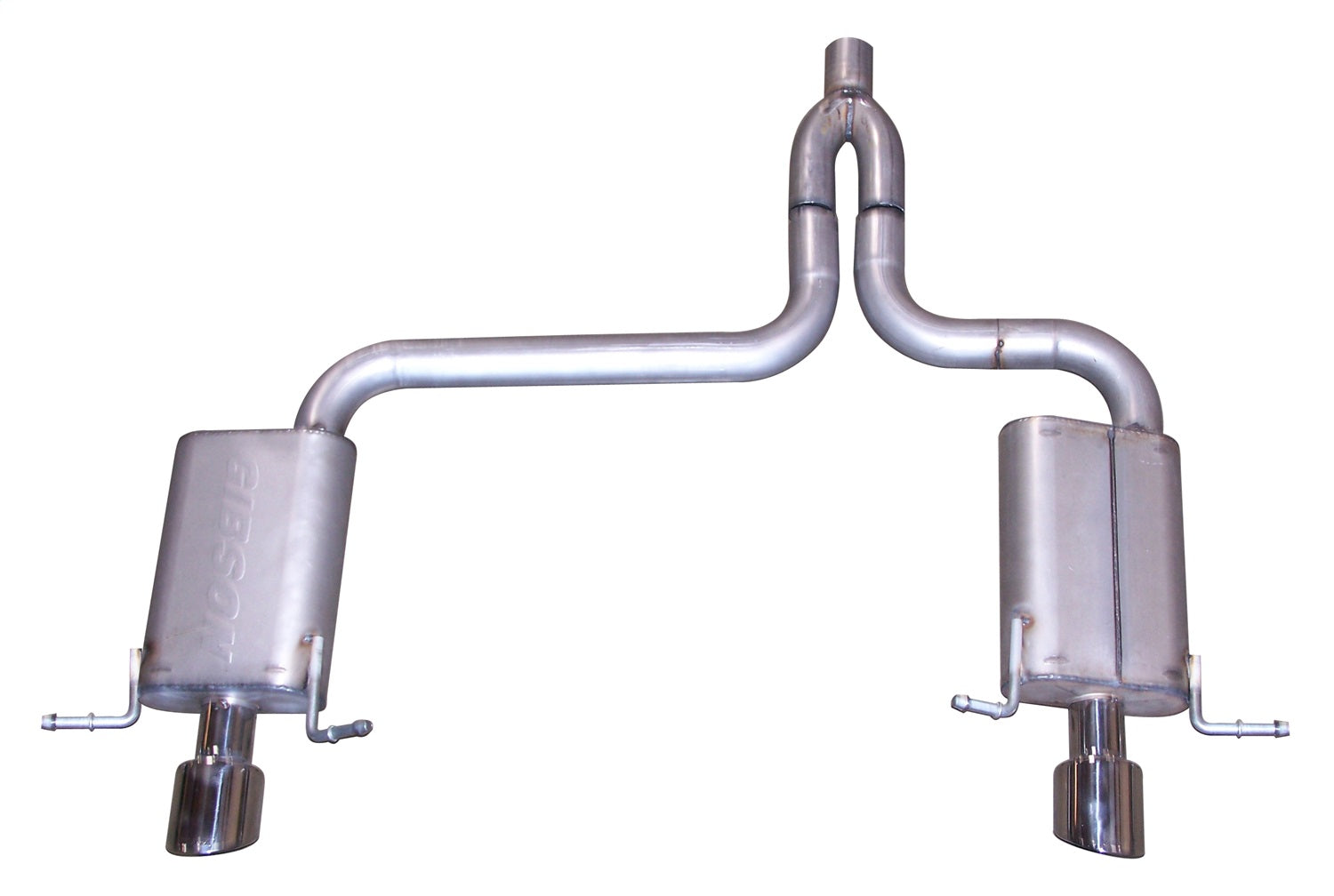 Gibson Performance Exhaust 616521 Cat-Back Dual Split Exhaust System; Stainless Gibson Performance Exhaust 616521
