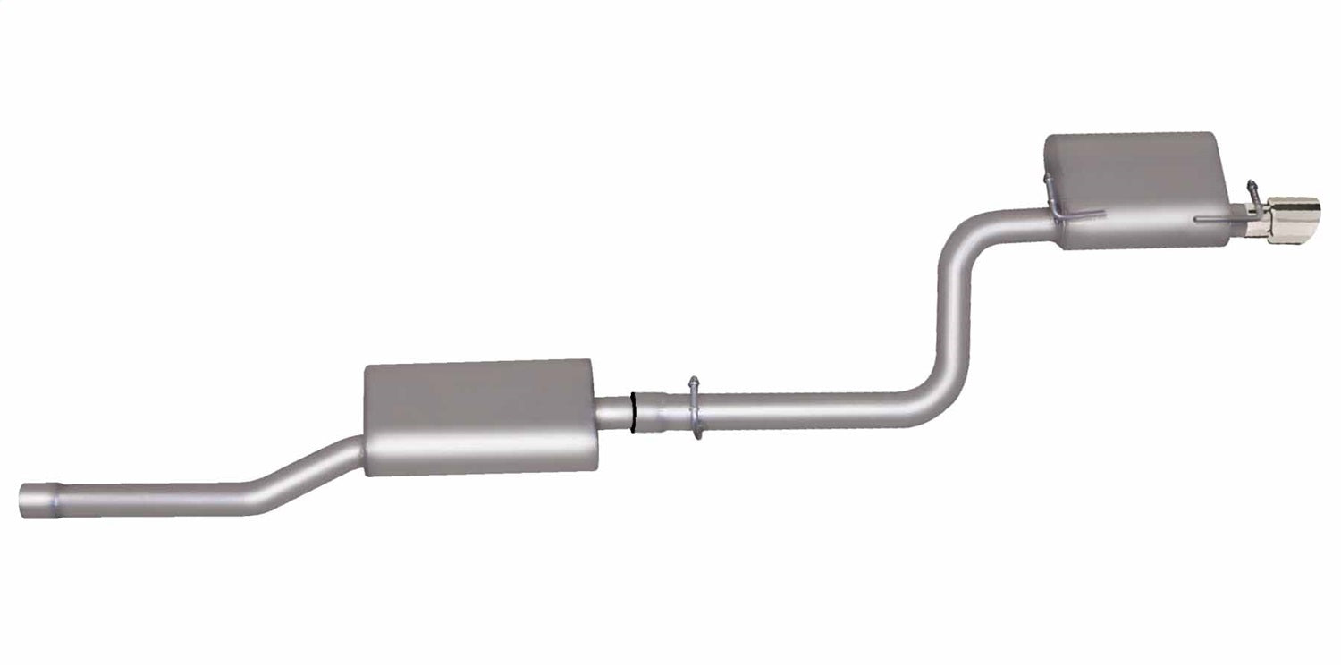 Gibson Performance Exhaust 617001 Axle Back Single Exhaust System; Aluminized Gibson Performance Exhaust 617001