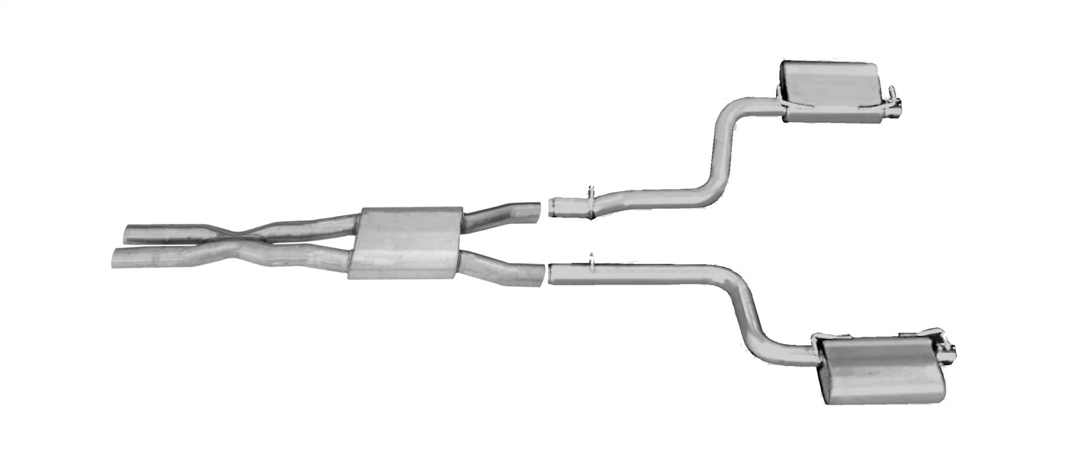 Gibson Performance Exhaust 617007 Cat-Back Dual Exhaust System; Stainless Gibson Performance Exhaust 617007