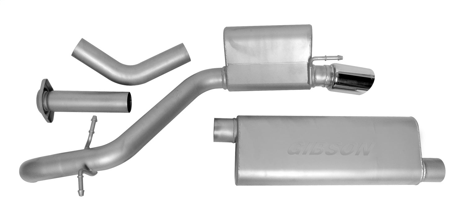 Gibson Performance Exhaust 617403 Cat-Back Single Exhaust System; Stainless Gibson Performance Exhaust 617403