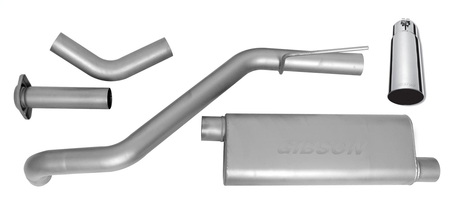 Gibson Performance Exhaust 617404 Cat-Back Single Exhaust System; Stainless Gibson Performance Exhaust 617404