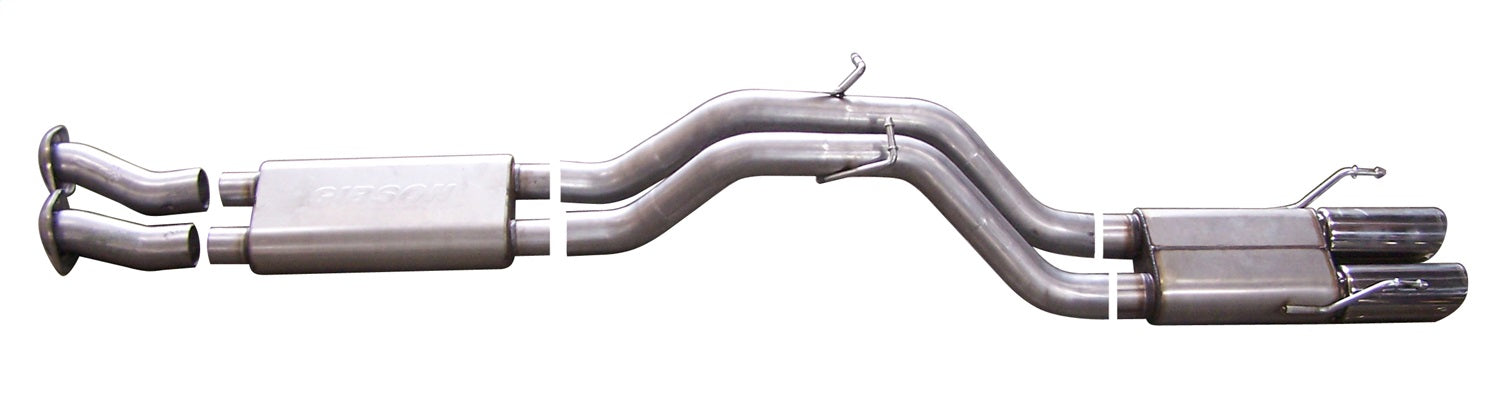 Gibson Performance Exhaust 617405 Cat-Back Dual Exhaust System; Stainless Gibson Performance Exhaust 617405