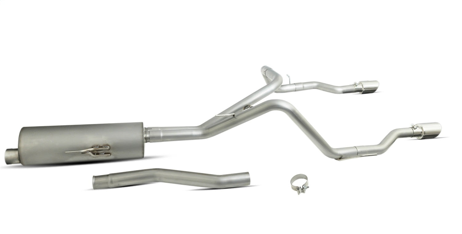 Gibson Performance Exhaust 617410 Cat-Back Dual Split Exhaust System; Stainless Gibson Performance Exhaust 617410