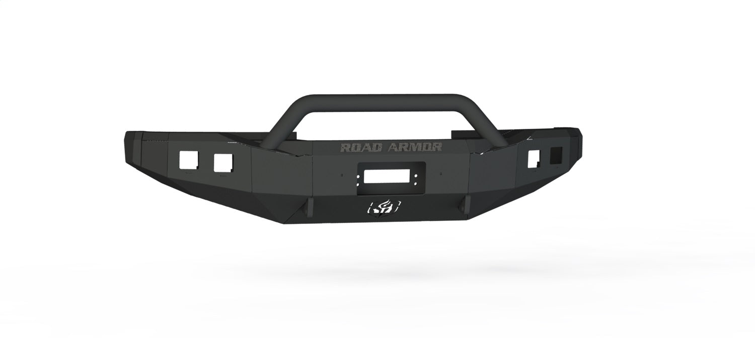Road Armor 61744B-AUS Stealth Winch Front Bumper; Pre-Runner Guard; Texture Black; Road Armor 61744B-AUS