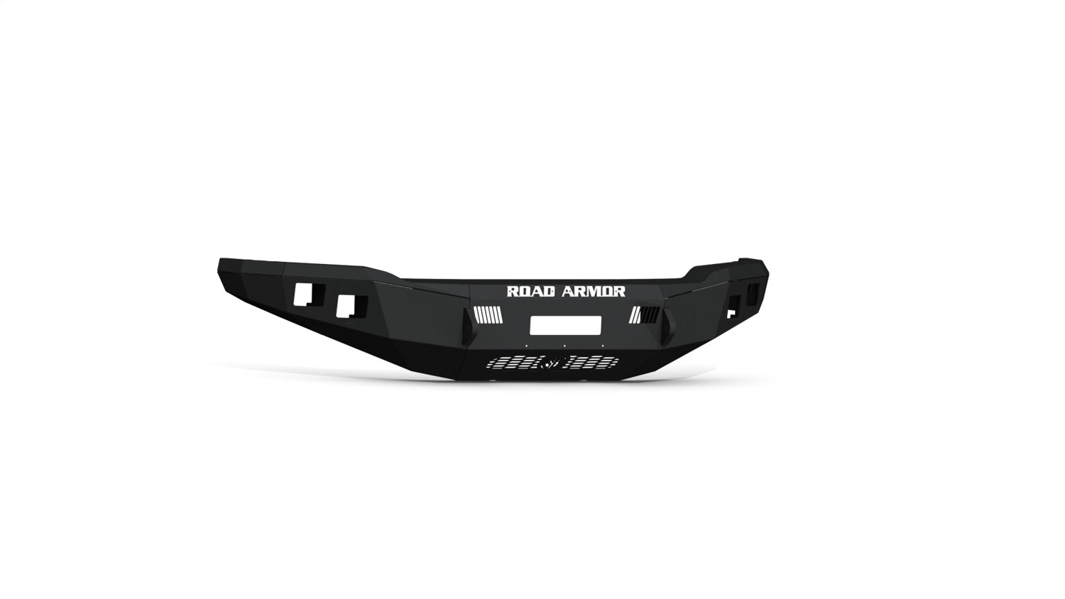 Road Armor 6181F0B-NW Stealth Non-Winch Front Bumper; Steel; Satin Black; Road Armor 6181F0B-NW