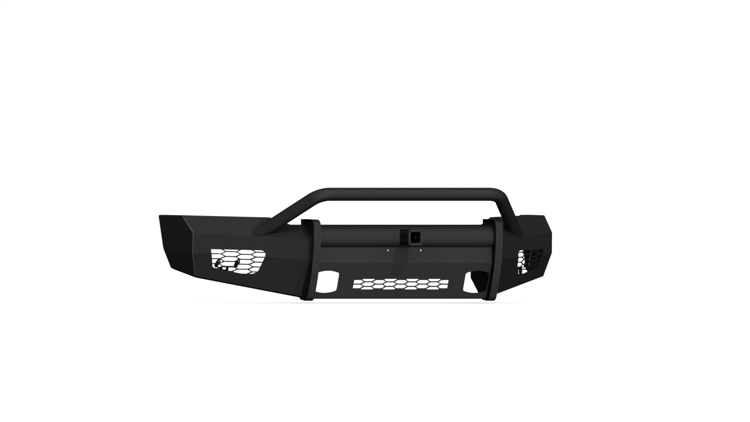 Road Armor 6181VF24B Vaquero Non-Winch Front Bumper; Pre-Runner Guard; 2 in. Receiver; Satin Black; Road Armor 6181VF24B