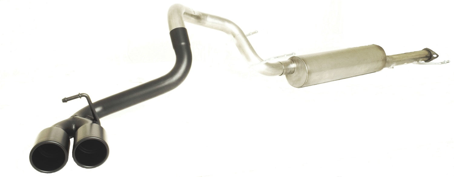 Gibson Performance Exhaust 618816B Black Elite Cat-Back Dual Sport Exhaust System; Stainless Gibson Performance Exhaust 618816B