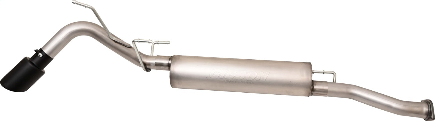 Gibson Performance Exhaust 618820B Black Elite Cat-Back Single Exhaust System; Stainless Gibson Performance Exhaust 618820B