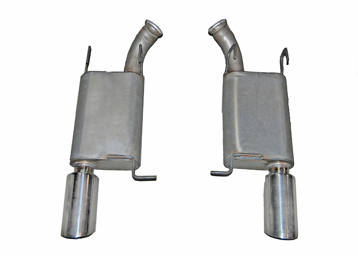 Gibson Performance Exhaust 619012 Axle Back Dual Exhaust System; Stainless Gibson Performance Exhaust 619012