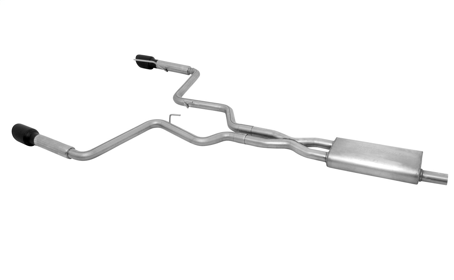 Gibson Performance Exhaust 619014-B Cat-Back Dual Exhaust System; Black Ceramic Gibson Performance Exhaust 619014-B